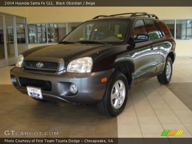 2004 Hyundai Santa Fe GLS in Black Obsidian