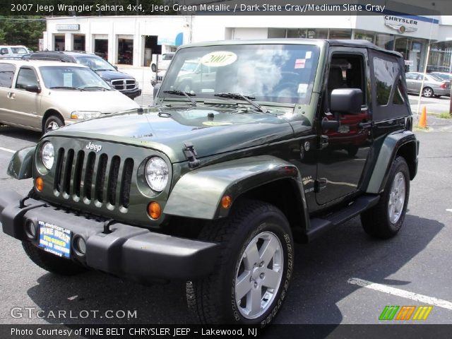 2007 Jeep Wrangler Sahara 4x4 in Jeep Green Metallic