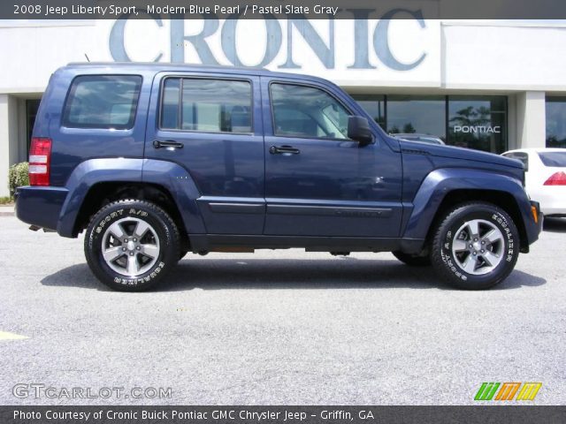2008 Jeep Liberty Sport in Modern Blue Pearl