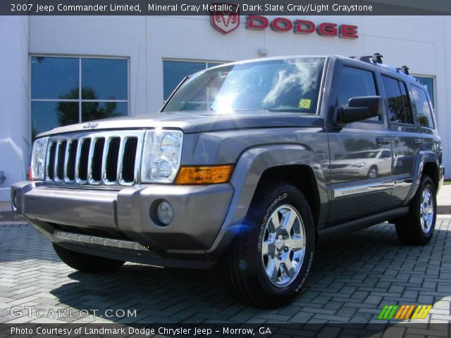 2007 Jeep Commander Limited in Mineral Gray Metallic