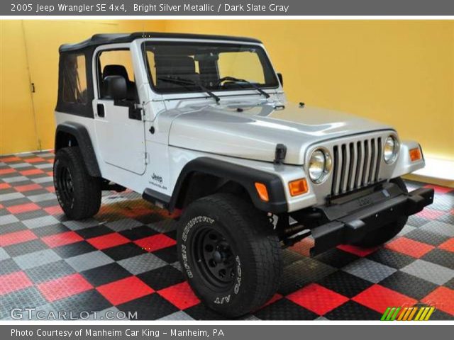 2005 Jeep Wrangler SE 4x4 in Bright Silver Metallic