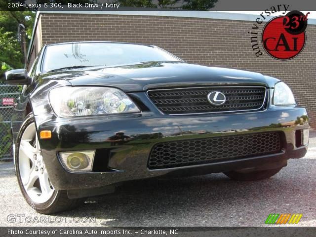 2004 Lexus IS 300 in Black Onyx