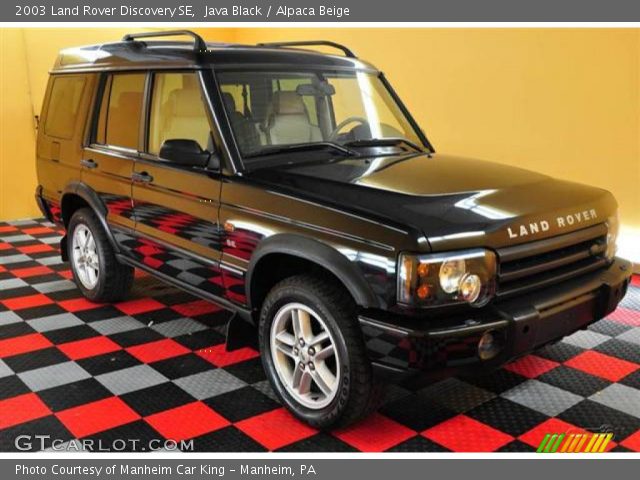 2003 Land Rover Discovery SE in Java Black