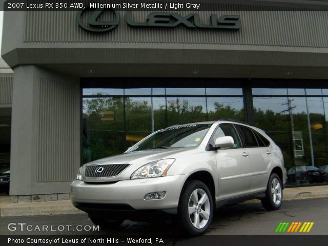 2007 Lexus RX 350 AWD in Millennium Silver Metallic