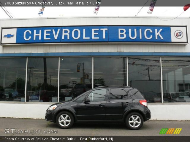 2008 Suzuki SX4 Crossover in Black Pearl Metallic