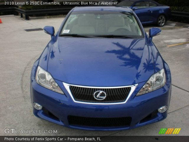 2010 Lexus IS 250C Convertible in Ultrasonic Blue Mica