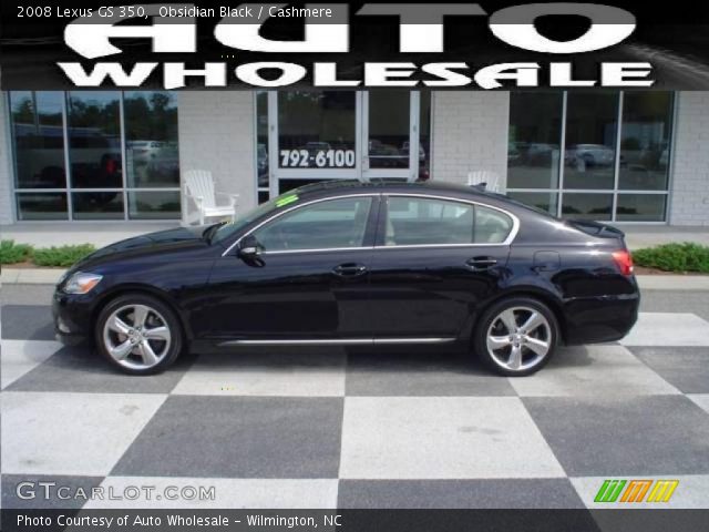 2008 Lexus GS 350 in Obsidian Black