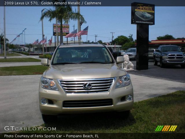 2009 Lexus LX 570 in Golden Almond Metallic