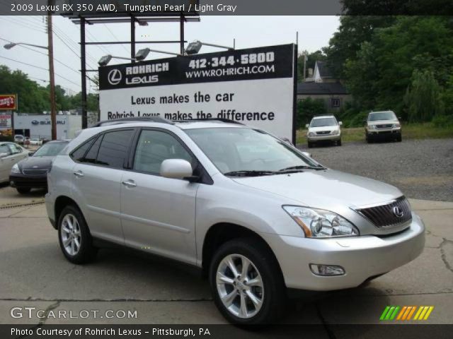 2009 Lexus RX 350 AWD in Tungsten Pearl