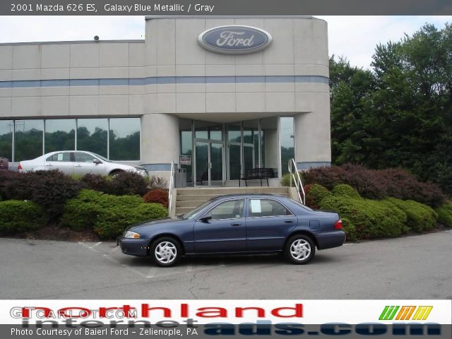 2001 Mazda 626 ES in Galaxy Blue Metallic