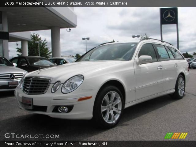 2009 Mercedes-Benz E 350 4Matic Wagon in Arctic White