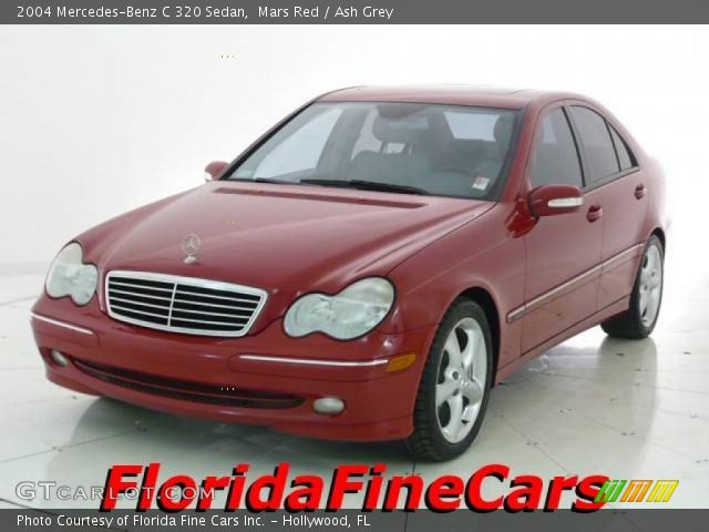 2004 Mercedes-Benz C 320 Sedan in Mars Red
