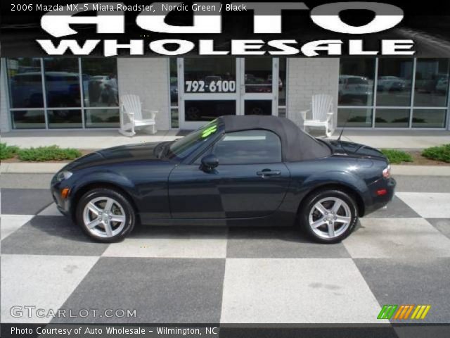 2006 Mazda MX-5 Miata Roadster in Nordic Green