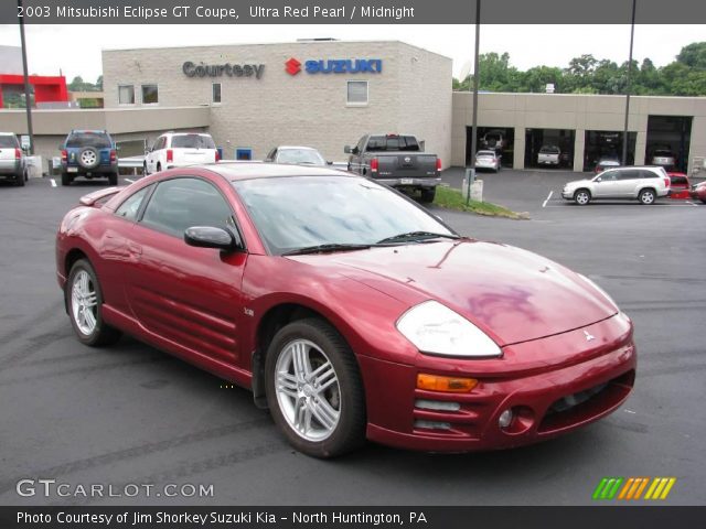 2003 Mitsubishi Eclipse GT Coupe in Ultra Red Pearl