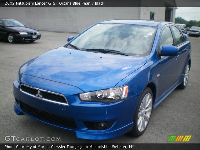 2009 Mitsubishi Lancer GTS in Octane Blue Pearl