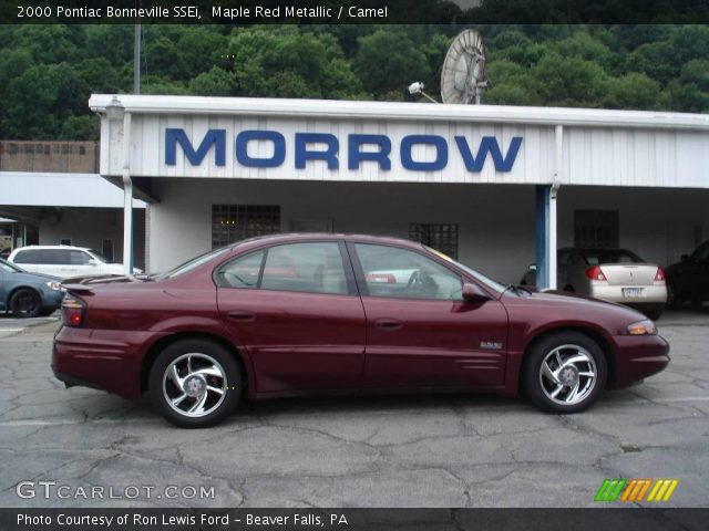 2000 Pontiac Bonneville SSEi in Maple Red Metallic