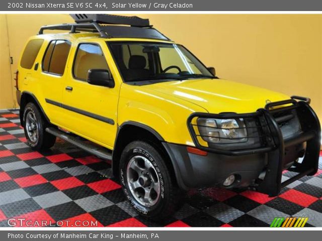 Nissan xterra yellow for sale