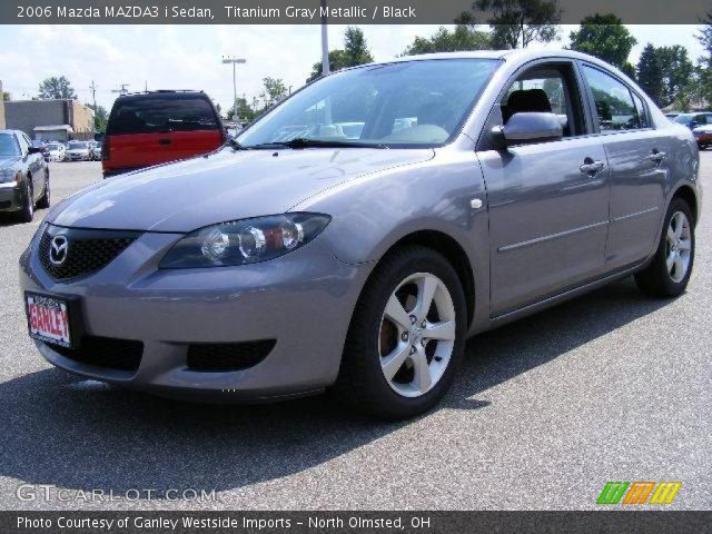 2006 Mazda MAZDA3 i Sedan in Titanium Gray Metallic