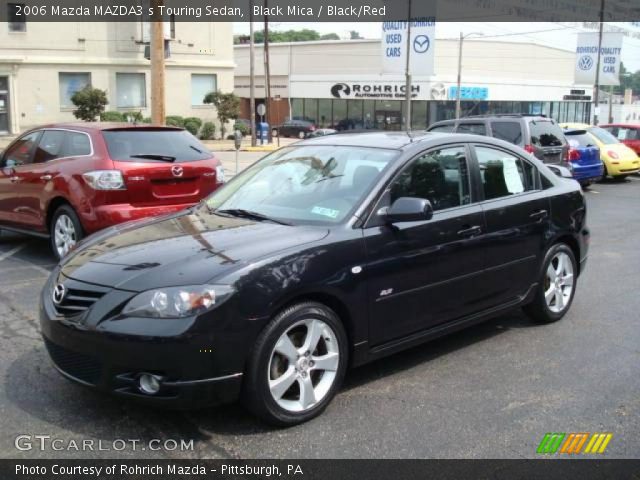 2006 Mazda MAZDA3 s Touring Sedan in Black Mica