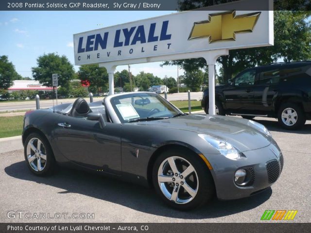 2008 Pontiac Solstice GXP Roadster in Sly Gray