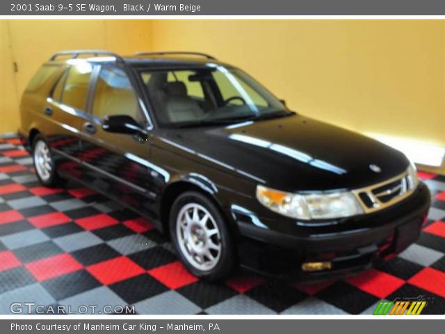2001 Saab 9-5 SE Wagon in Black