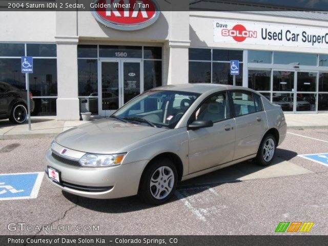2004 Saturn ION 2 Sedan in Golden Wheat