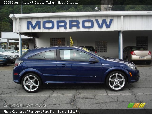 2008 Saturn Astra XR Coupe in Twilight Blue