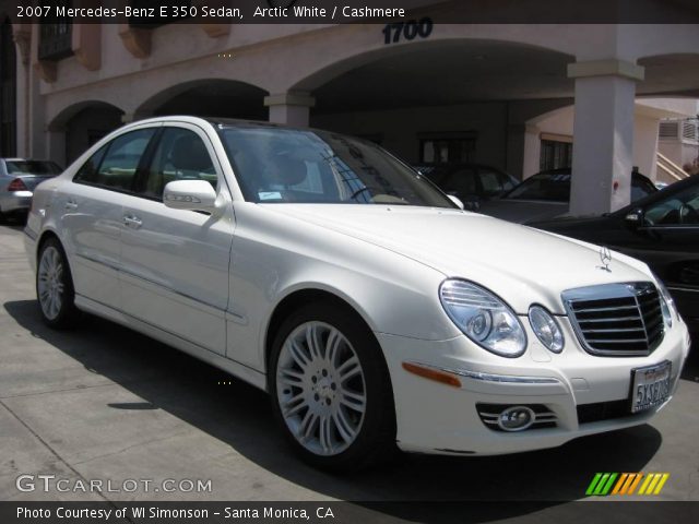 2007 Mercedes-Benz E 350 Sedan in Arctic White