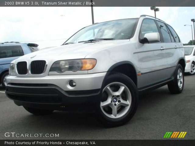 2003 BMW X5 3.0i in Titanium Silver Metallic