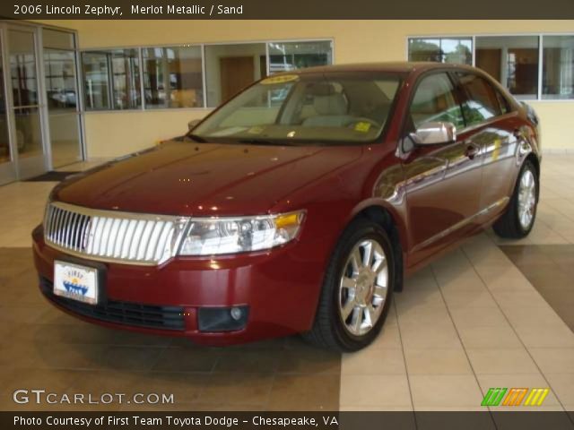 2006 Lincoln Zephyr  in Merlot Metallic