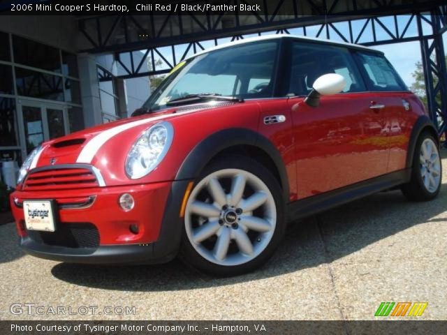 2006 Mini Cooper S Hardtop in Chili Red