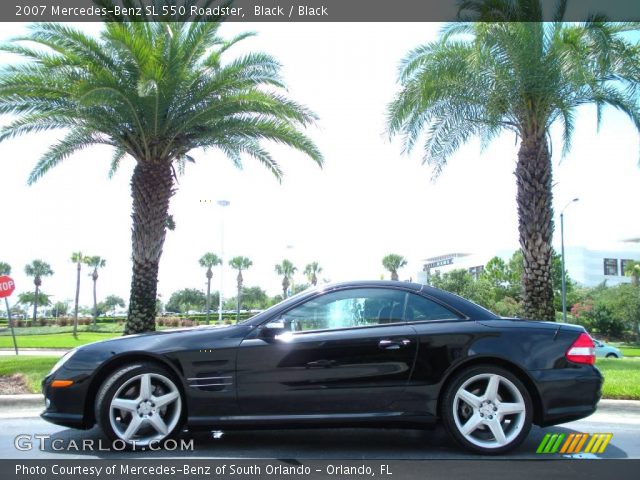 2007 Mercedes-Benz SL 550 Roadster in Black