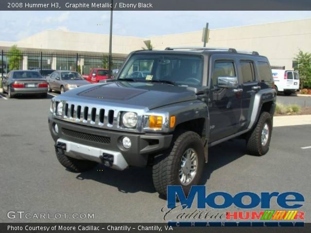 2008 Hummer H3  in Graphite Metallic