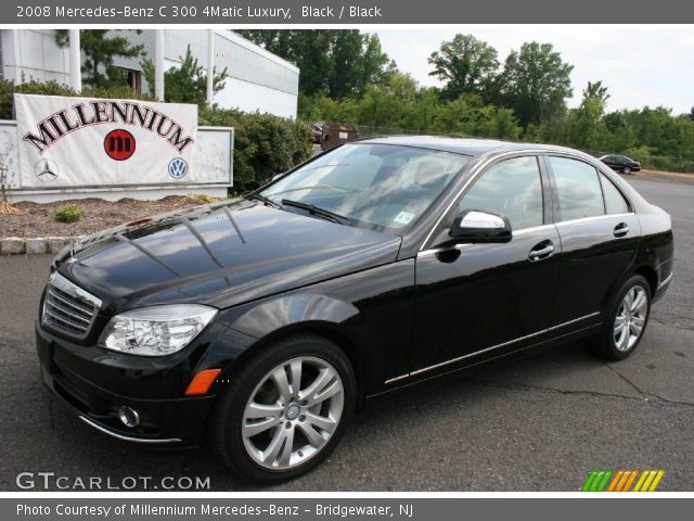 2008 Mercedes-Benz C 300 4Matic Luxury in Black