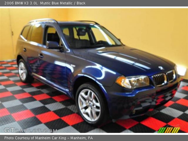 2006 BMW X3 3.0i in Mystic Blue Metallic