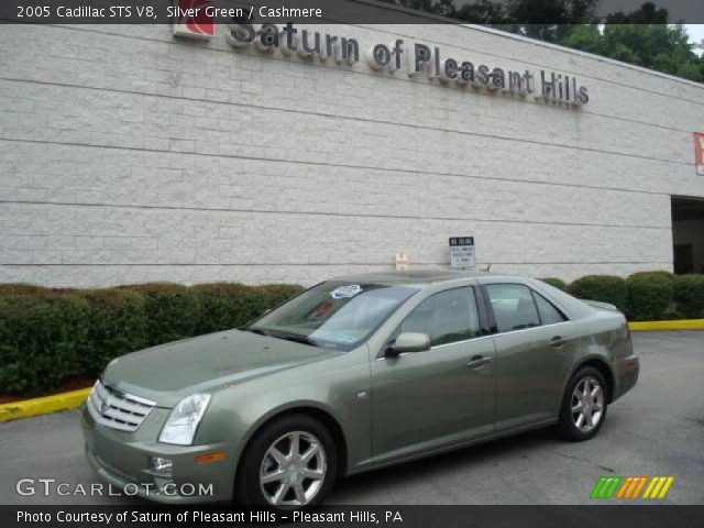 2005 Cadillac STS V8 in Silver Green