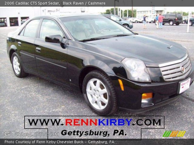 2006 Cadillac CTS Sport Sedan in Black Raven
