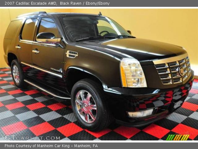 2007 Cadillac Escalade AWD in Black Raven