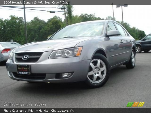 2006 Hyundai Sonata LX V6 in Steel Gray