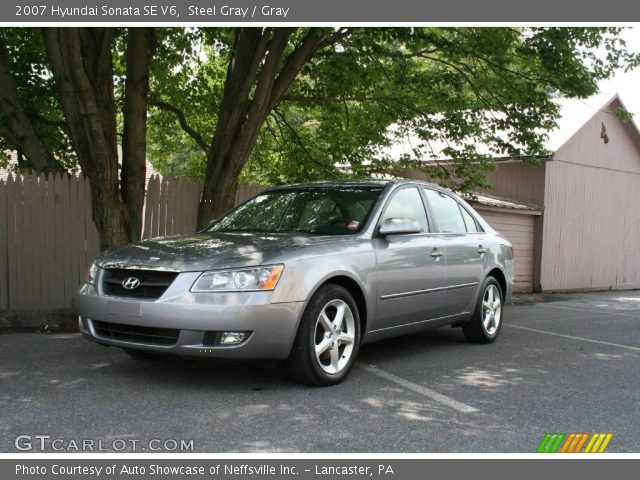 2007 Hyundai Sonata SE V6 in Steel Gray