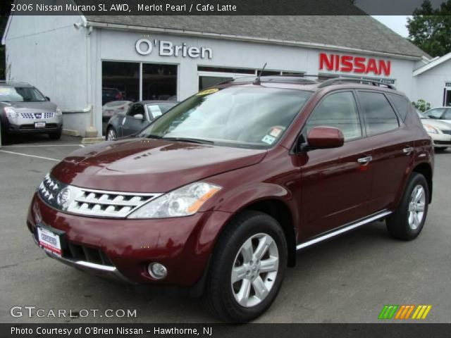2006 Nissan Murano SL AWD in Merlot Pearl