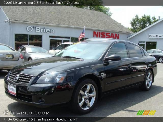 2006 Nissan Altima 2.5 SL in Super Black