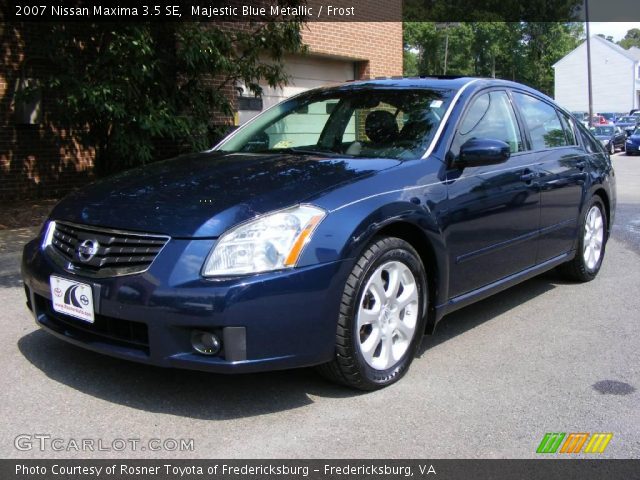 2007 Nissan Maxima 3.5 SE in Majestic Blue Metallic