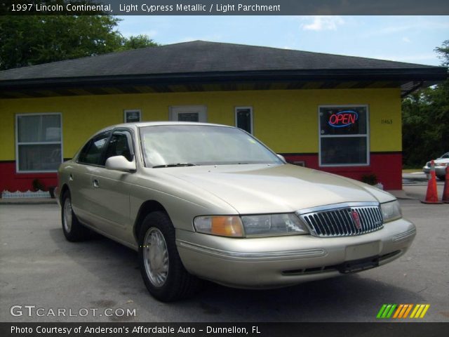 1997 Lincoln Continental  in Light Cypress Metallic