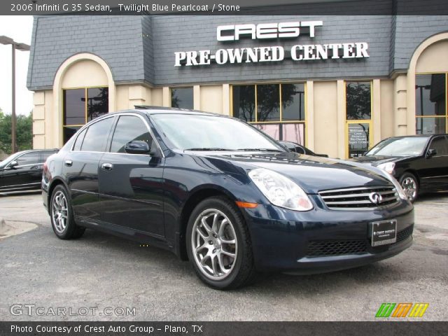 2006 Infiniti G 35 Sedan in Twilight Blue Pearlcoat