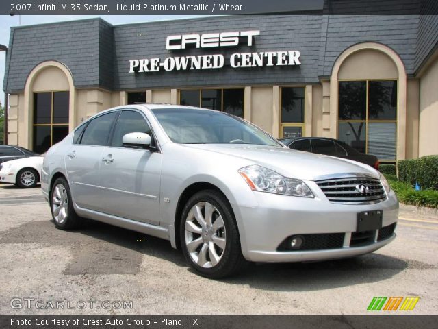 2007 Infiniti M 35 Sedan in Liquid Platinum Metallic