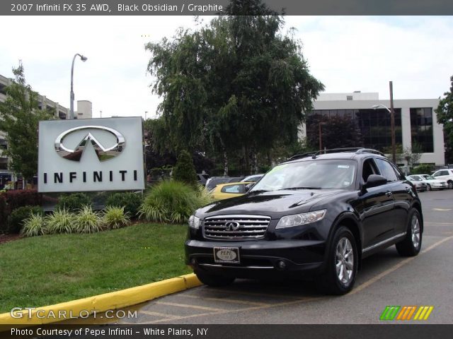 2007 Infiniti FX 35 AWD in Black Obsidian