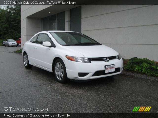 2006 Honda Civic LX Coupe in Taffeta White