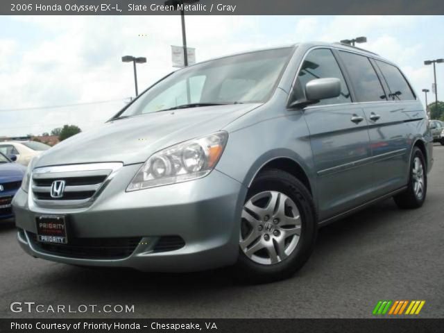 2006 Honda Odyssey EX-L in Slate Green Metallic