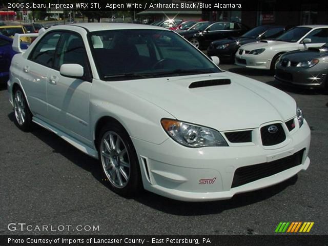 2006 Subaru Impreza WRX STi in Aspen White